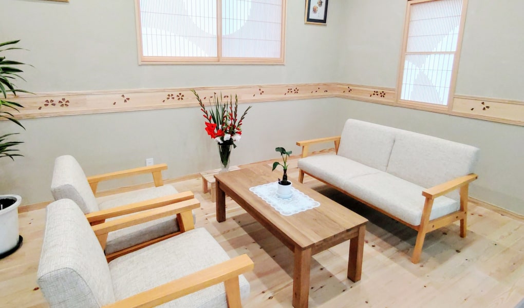 柔らかな肌触りの無垢の建材